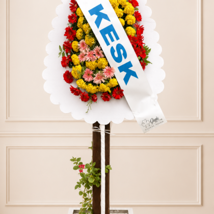 Klasik Tek Katlı Açılış ve Kutlama Çelengi